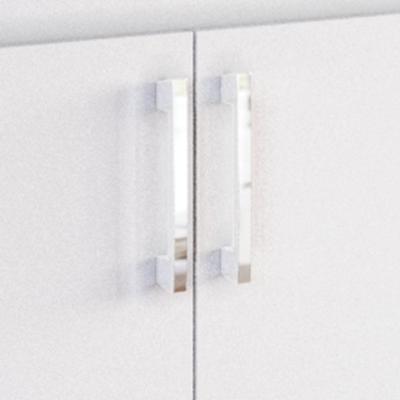 Balcão Em Mdp Para Cooktop 1,20m 5 Bocas 2 Portas E 3 Gavetas Turim Branco Branco