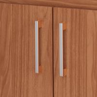 Balcão Em Mdp Para Cooktop 1,20m 5 Bocas 2 Portas E 3 Gavetas Turim Nature - 7