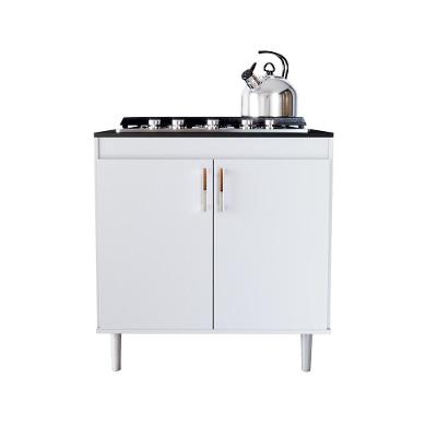 Balcão Cooktop Turim 2 Portas - Movelove Branco