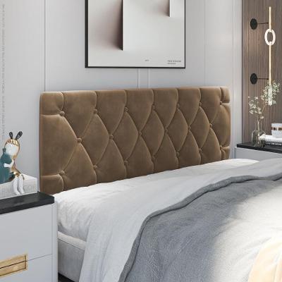 Cabeceira Almofadada Grazy - 140cm Suede Madeira Bege - Movelove Bege