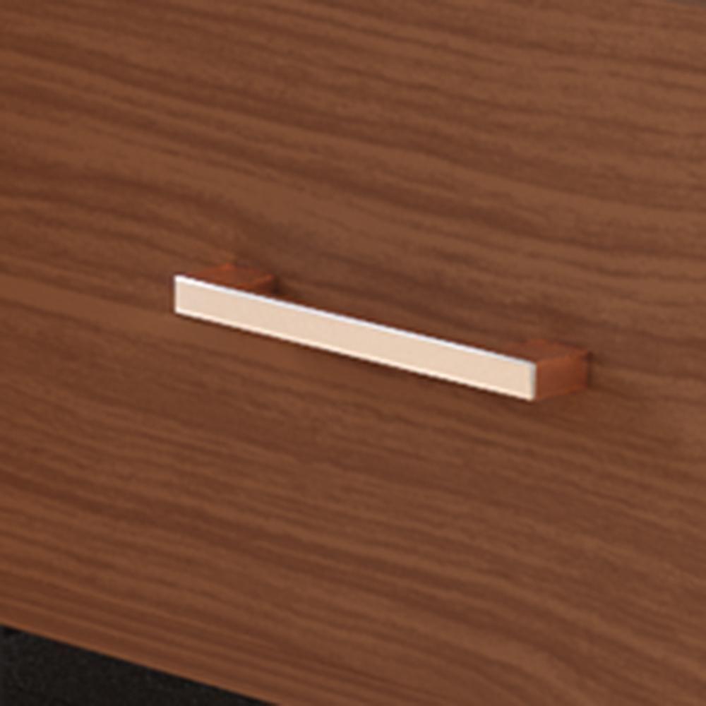 Balcão Para Cooktop 1,40m 5 Bocas 1 Nicho Com 2 Portas E 2 Gavetas Turim Nature Lojas Movelove - 4