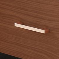 Balcão Para Cooktop 1,40m 5 Bocas 1 Nicho Com 2 Portas E 2 Gavetas Turim Nature Lojas Movelove