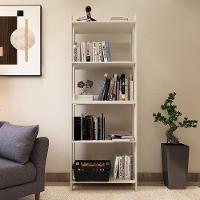 Estante Livreiro Multiuso Organizador De Livros Com 5 Prateleiras Branco Branco - 1