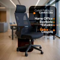 Kit 3 Cadeiras Presidente Oficial Comfort Elite - 2