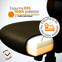 Kit 3 Cadeiras Presidente Oficial Comfort Elite - 3