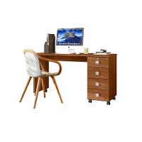 Escrivaninha Para Computador Office Em Mdp 25mm Com 4 Gavetas Dubai Lukaliam Móveis Jequitiba Jequitiba - 2