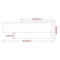 Mesa De Centro Milão - Mdp Pintura Uv Off White-jequitiba - Lukaliam Móveis - 2