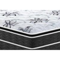 Cama Box Queen: Colchão Espuma Probel D40 Guarda Costas Premium Hiper Firme + Base CRC Suede Black(158x198) - 5