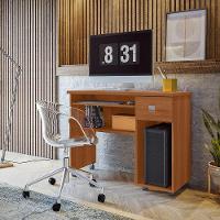Mesa Para Computador Escrivaninha Office Vicenza Com Gaveta Jequitiba Jequitiba - 1