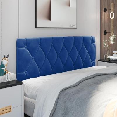 Cabeceira Almofadada Grazy - 140cm Suede Madeira Azul - Movelove Azul