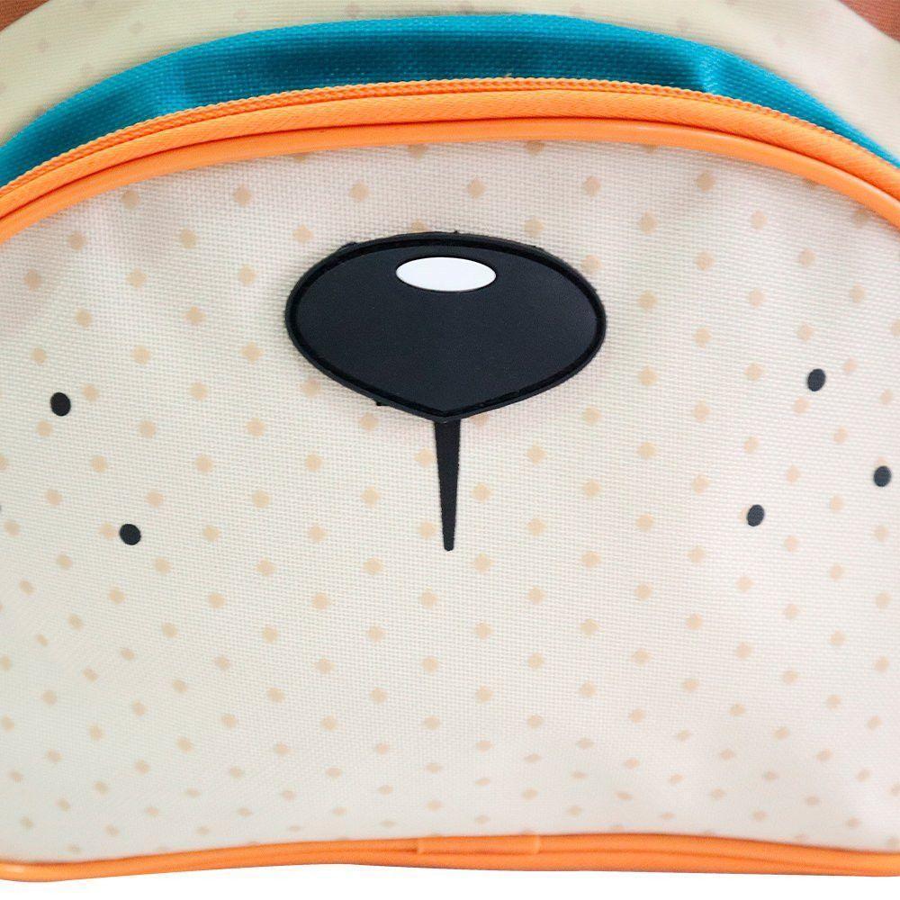 Mochila Infantil Cachorro Laranja Com Alças 10l - 8