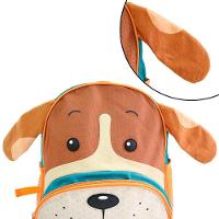 Mochila Infantil Cachorro Laranja Com Alças 10l - 9