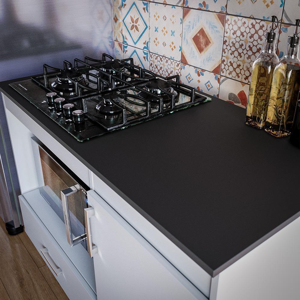 Vr Balcão Cooktop 1,05m Branco Branco - 2