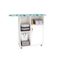 Tabua Organizadora De Passar Mdp Miami Com Nicho 1 Porta Branco - 1