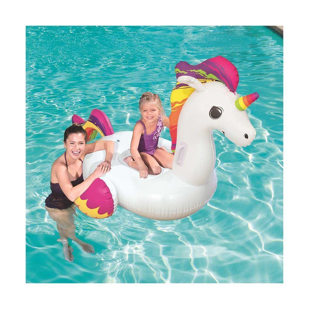Boia Inflável Infatil No Formato De Unicórnio - 3