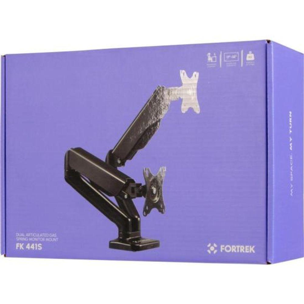 Suporte Articulado Para Dois Monitores Com Pistão A Gás Fortrek Fk 441s 17-32 [f002] - 8
