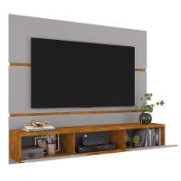 Painel Tv Ambar Sala 65 Pol. Off White naturalle ripado - 2