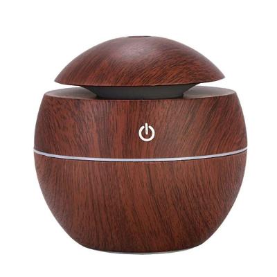 Umidificador Purificador De Ambientes Usb Ultrassonico Mogno 110v/220v Bivolt