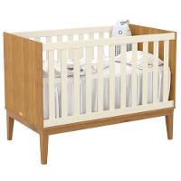 Berço Americano E Guarda Roupa Unique 3 Portas Freijó Off White Eco Wood Com Colchão Gazin - Matic - 5