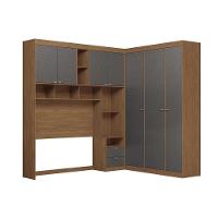 Guarda Roupa Casal 7 Portas E 4 Gavetas Lugano Jatoba-areia - Santos Andirá - 7