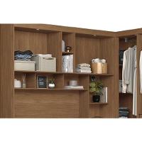 Guarda Roupa Casal 7 Portas E 4 Gavetas Lugano Jatoba-areia - Santos Andirá - 9