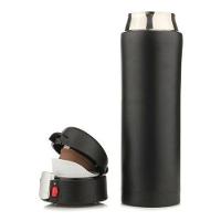 Garrafa Termica 500ml Aço Inox Inquebravel Vacuum Preto - 2