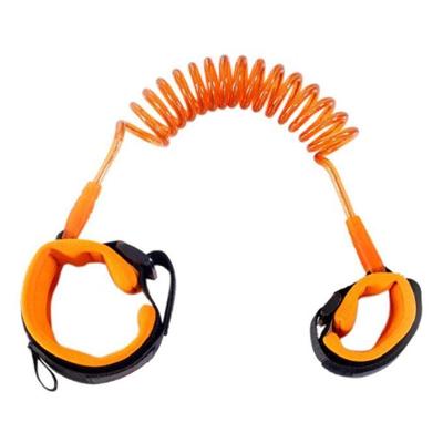 Guia De Segurança Coleira Pulseira Pulso Anti Perda Criança Laranja