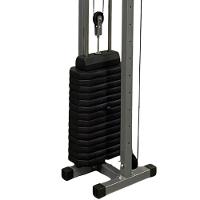 Monocross Over Fixo Parede Polia Dupla Academia Wct Fitness