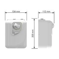 Aquecedor Elétrico Individual Cardal AQ249 4 Temperaturas Branco 110V - 5000W - 6