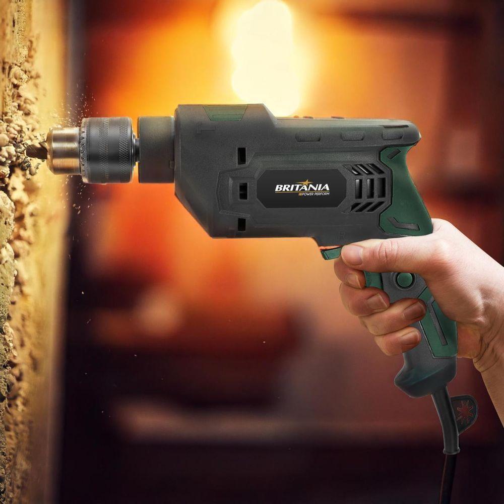 Furadeira Britânia BFUE04 Função impacto 850W 220V - 7