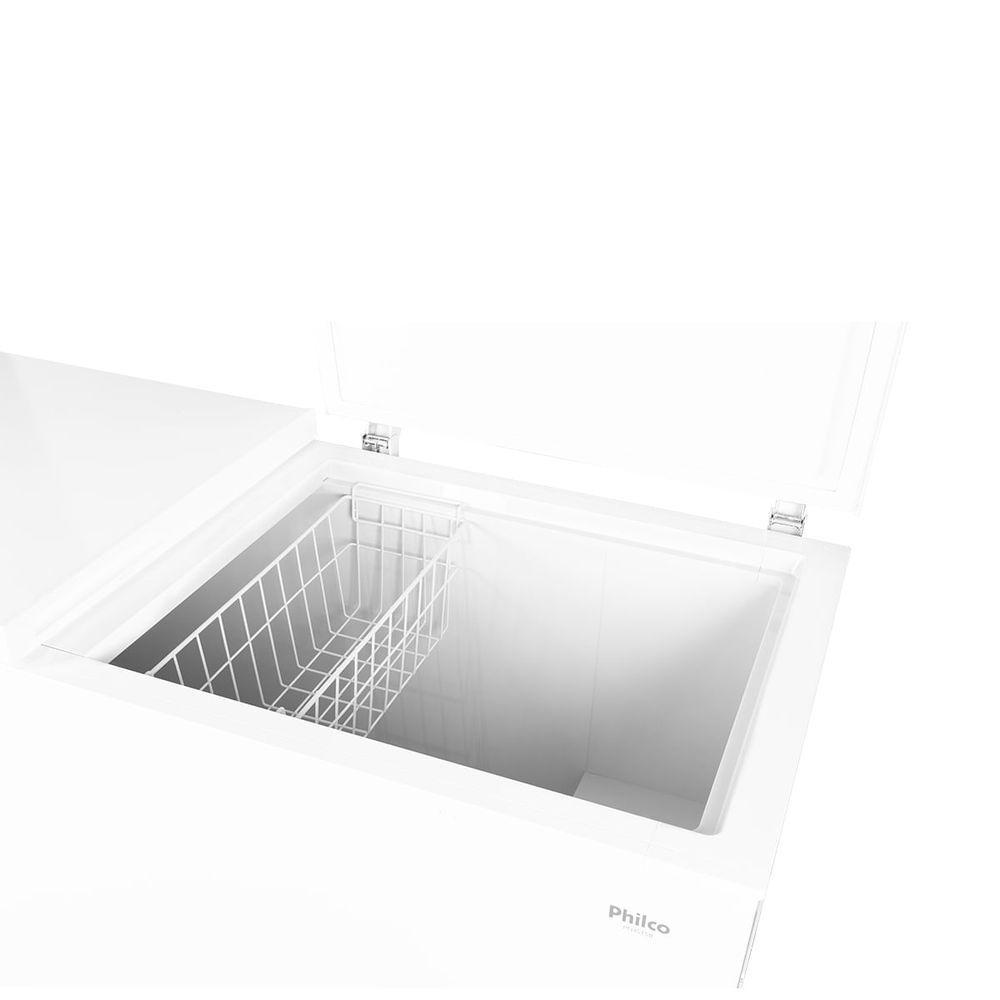 Freezer E Refrigerador Philco PFH515B 492L Horizontal Branco 220V - 4