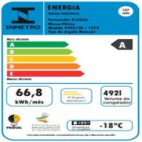 Freezer E Refrigerador Philco PFH515B 492L Horizontal Branco 110V - 7