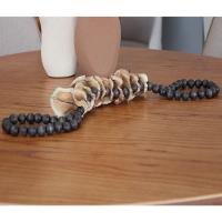 Colar De Mesa Decorativo Cipós 78 Cm Moderna Mobília Preto/natural - 1