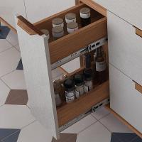 Cozinha Compacta Astra - 2,40m 10 Portas E 4 Gavetas - Lukaliam Móveis Jequitiba-areia Jequitiba-areia - 8