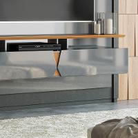 Painel Intense Para Tv Até 55'' Cinza Perolizado - Tauari Cinza Perolizado - Tauari - 6