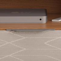 Estante Home Para Tv Até 70 3 Portas Lukaliam Móveis Bilbao Jequitiba-off White Perolizado Jequitiba-off White Perolizado - 6