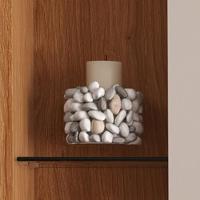 Estante Home Para Tv Até 70 3 Portas Lukaliam Móveis Bilbao Jequitiba-off White Perolizado Jequitiba-off White Perolizado - 7