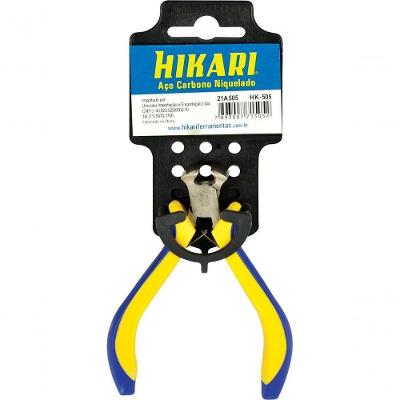 Alicate De Corte Frontal 110mm 4,5" Hk-505 Cabo Emborrachado