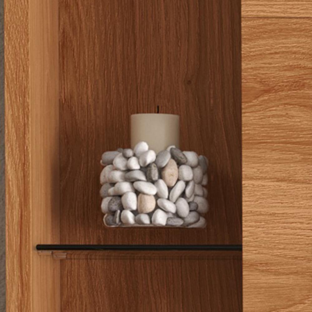 Estante Home Para Tv Até 70" 3 Portas Lukaliam Móveis Bilbao Jequitiba Jequitiba - 7