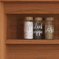 Cozinha Compacta Pulse - 2,60m 12 Portas E 3 Gavetas - Lukaliam Móveis Jequitiba Jequitiba - 2