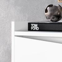 Aparador Buffet Merlin - 2 Portas Com Pés Retrô Em Mdf-mdp Branco - Movelove Branco - 7