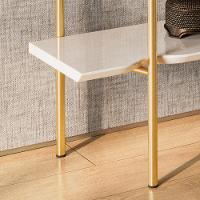 Aparador Sala De Estar Ou Jantar Cairo C- 2 Gavetas C- Pés De Ferro - Lukaliam Móveis - 3