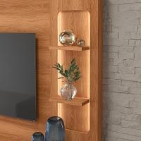 Home 2,10m Lukaliam Móveis Para Tv Até 70 Polegadas C- Led No Nicho Jequitiba Jequitiba - 5