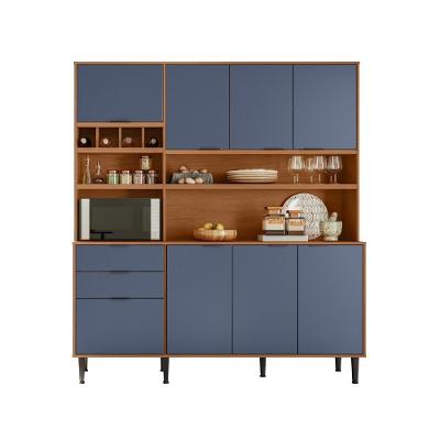 Cozinha Compacta Viena 8 Portas E 2 Gavetas Lukaliam Móveis Jequitiba-azul Lord