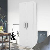 Organizador Delta - Mdp 1 Porta E 1 Gaveta Branco - Lukaliam Móveis - 1