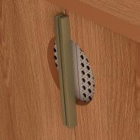 Buffet Lukaliam Móveis Aparador 4 Portas Marsala 1.60m Pés De Ferro Jequitiba - 6