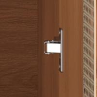 Buffet Lukaliam Móveis Aparador 4 Portas Marsala 1.60m Pés De Ferro Jequitiba - 8