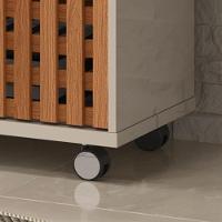 Home 2,10m Lukaliam Móveis Para Tv Até 70 Polegadas C- Led No Nicho Off White Perolizado-jequitiba Off White Perolizado-jequitiba - 6