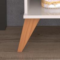 Multiuso Aparador Flex - Mdp 1 Porta E 1 Gaveta Off White-freijo - Indékes - 5