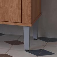 Cozinha Compacta Astra - 2,40m 10 Portas E 4 Gavetas - Lukaliam Móveis Jequitiba Jequitiba - 6